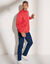 Sweat entièrement zippé uni (corail grisé)